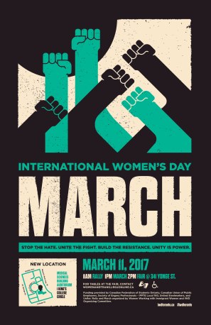 Flyer for IWD 2017
